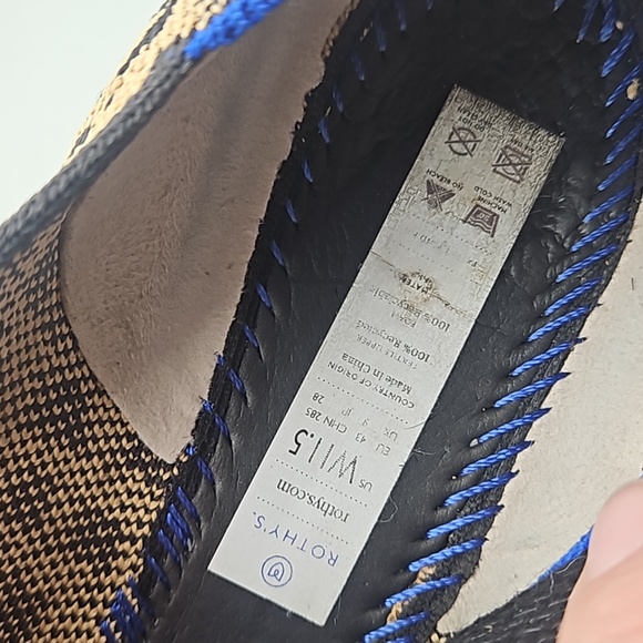 Rothy's Pointed Toe Flats The Point Classic Leopard Print Ballet - Women's 11.5 - Picture 4 of 10